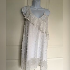 Gianni Bini Fluffy Dot Dress